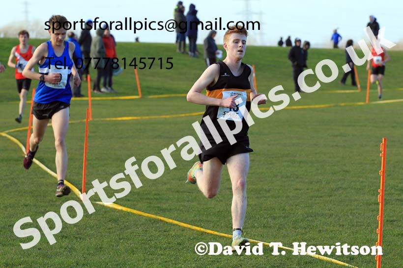 Mens under-20s 2022 Northern Cross Country Champs., Pontefract. Photo: David T. Hewitson/Sports for All Pics